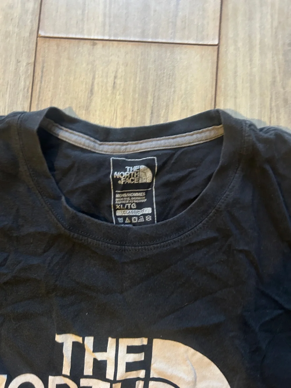 The North Face Black Short Sleeve Logo Tee